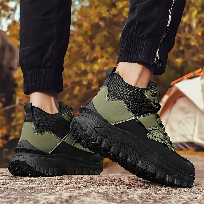 (⏰Limited Time Sale 70% OFF) Men’s Work Hiking Boots – Waterproof, Non-Slip