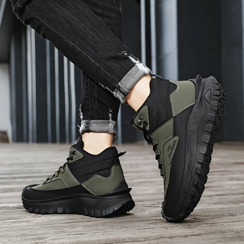 (⏰Limited Time Sale 70% OFF) Men’s Work Hiking Boots – Waterproof, Non-Slip