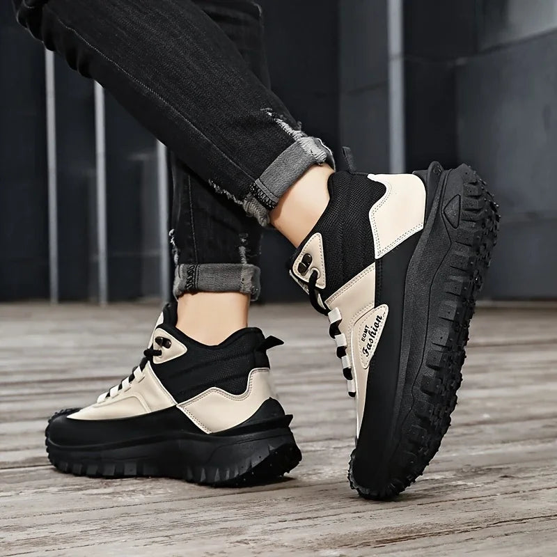 (⏰Limited Time Sale 70% OFF) Men’s Work Hiking Boots – Waterproof, Non-Slip